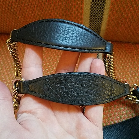 Black leather Gucci purse - Picture 5 of 6